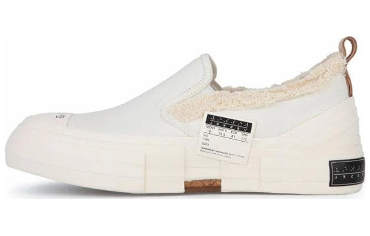 Кроссовки xVESSEL G.O.P. White Slip On - изображение 1