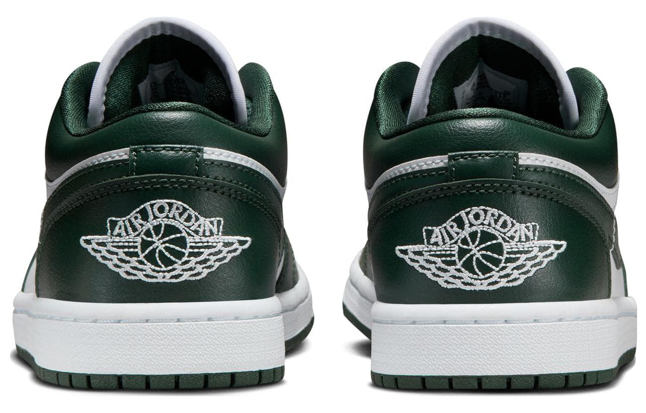 Ретро баскетбольные кроссовки Jordan Air Jordan 1 Low "White Olive" - изображение 4
