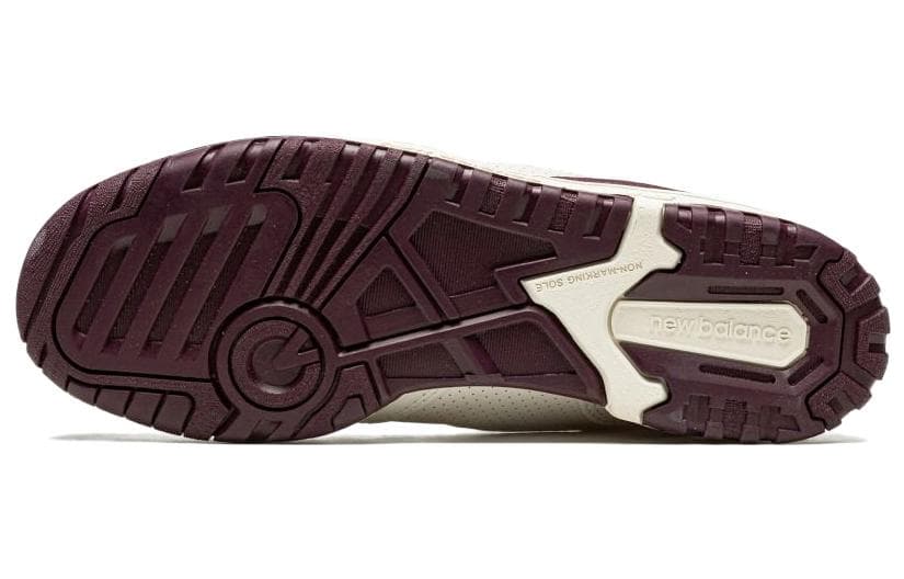 Ретро баскетбольные кроссовки Aimé Leon Dore x New Balance 550 White Purple - изображение 5