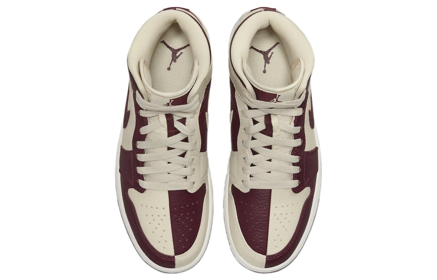 Ретро баскетбольные кроссовки Jordan Air Jordan 1 Mid SE "Beach Cherrywood" - изображение 4