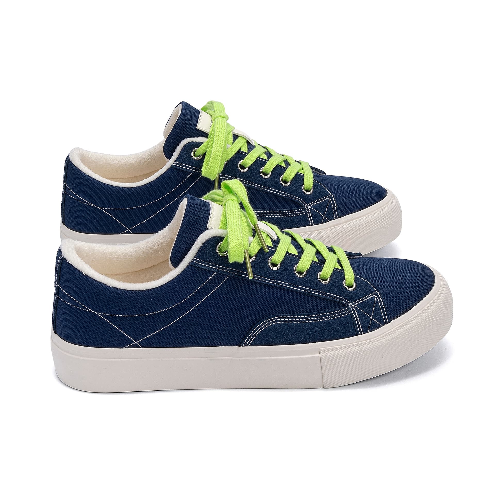 Кеды HUANQIU Легкий Low-Top Canvas Shoes Мужской Синий - изображение 4