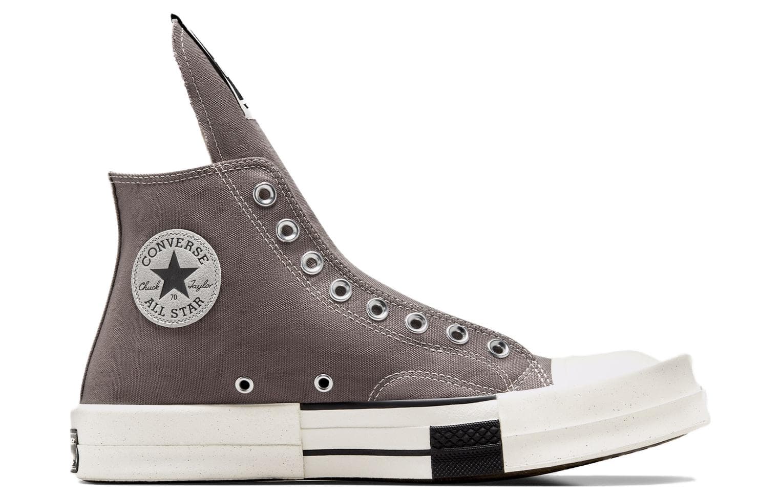 Кеды Rick Owens DRKSHDW x Converse TURBODRK Chuck 70 Laceless - изображение 2