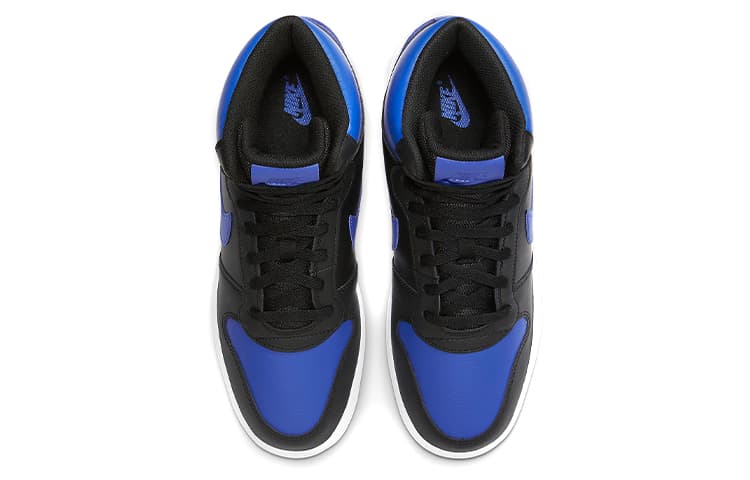 Кроссовки для баскетбола Nike Ebernon Mid Black White Blue - изображение 4