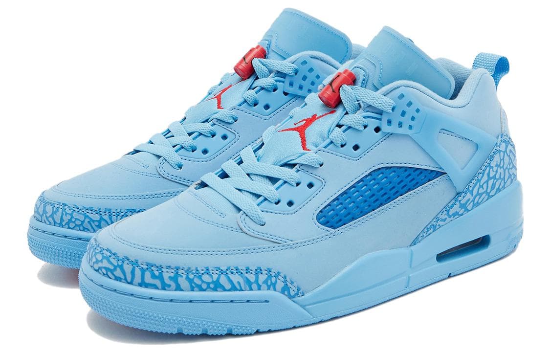 Ретро баскетбольные кроссовки Jordan Spizike Low Blue - изображение 2