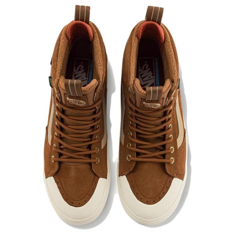 Кроссовки Vans High Top Альпинистское приключение Обувь Унисекс Коричневый - изображение 4