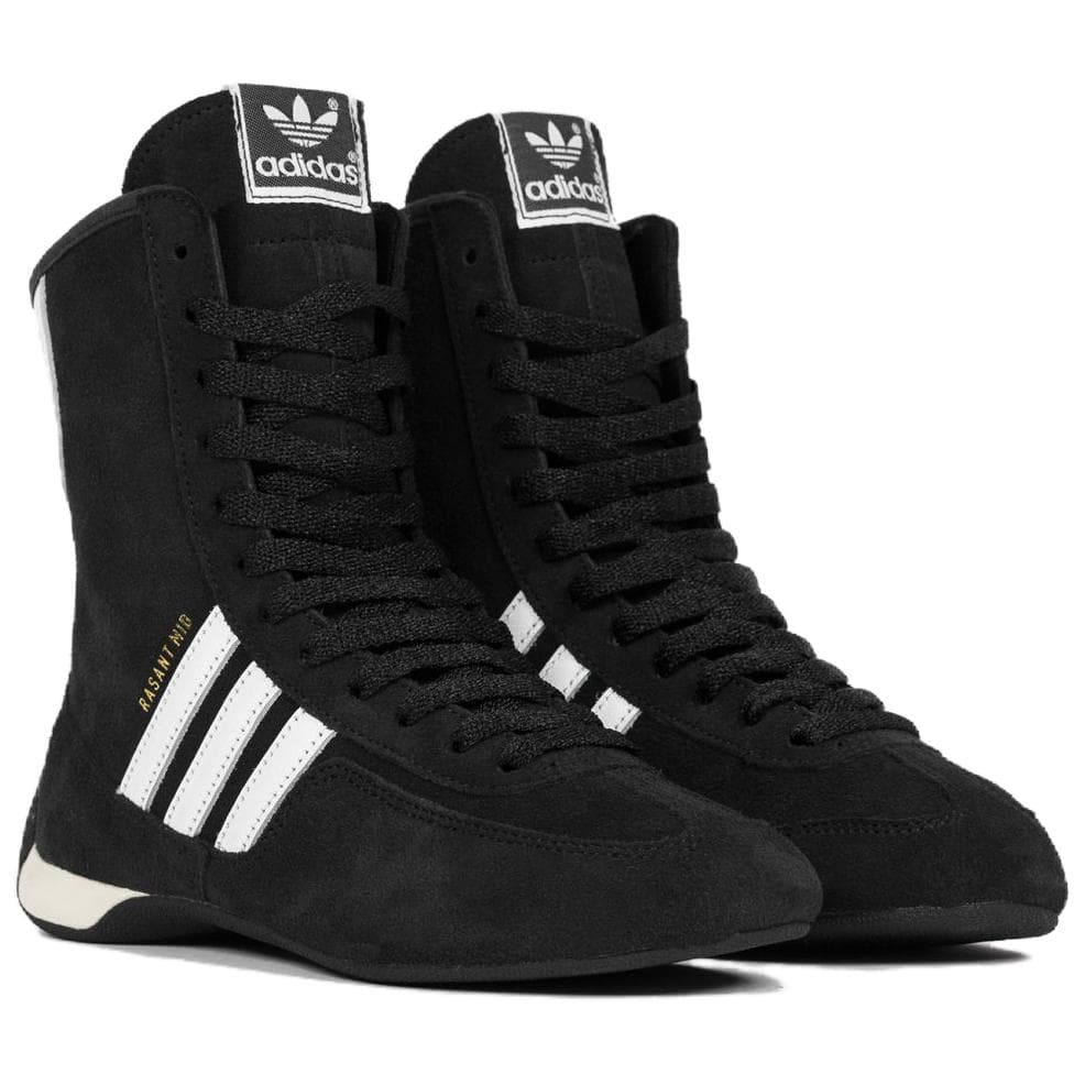 Кроссовки для спортзала Adidas Originals RASANT MID Топ Тренировочные кроссовки Женские Черный белый - изображение 3