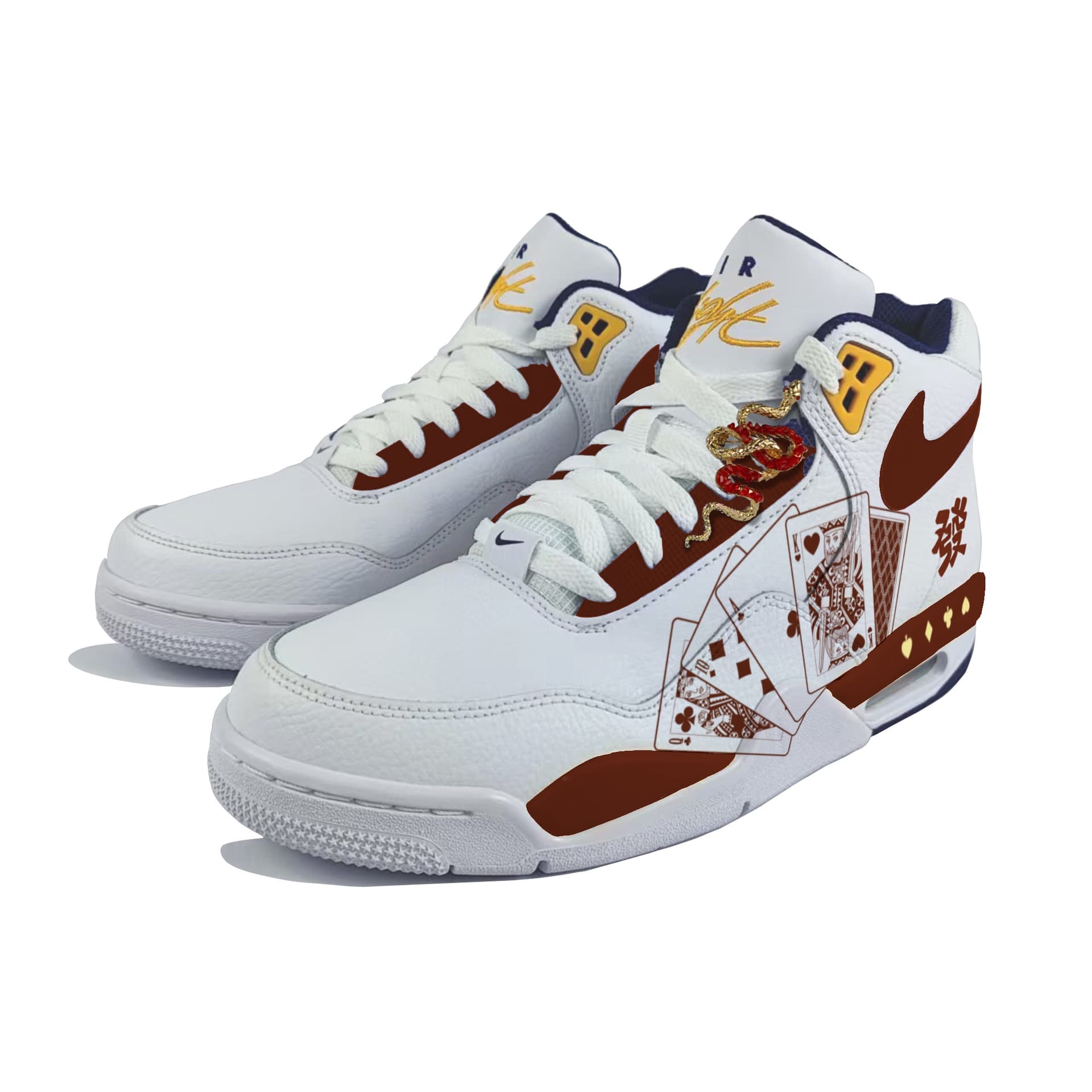Ретро баскетбольные кроссовки Nike Flight Legacy - изображение 3