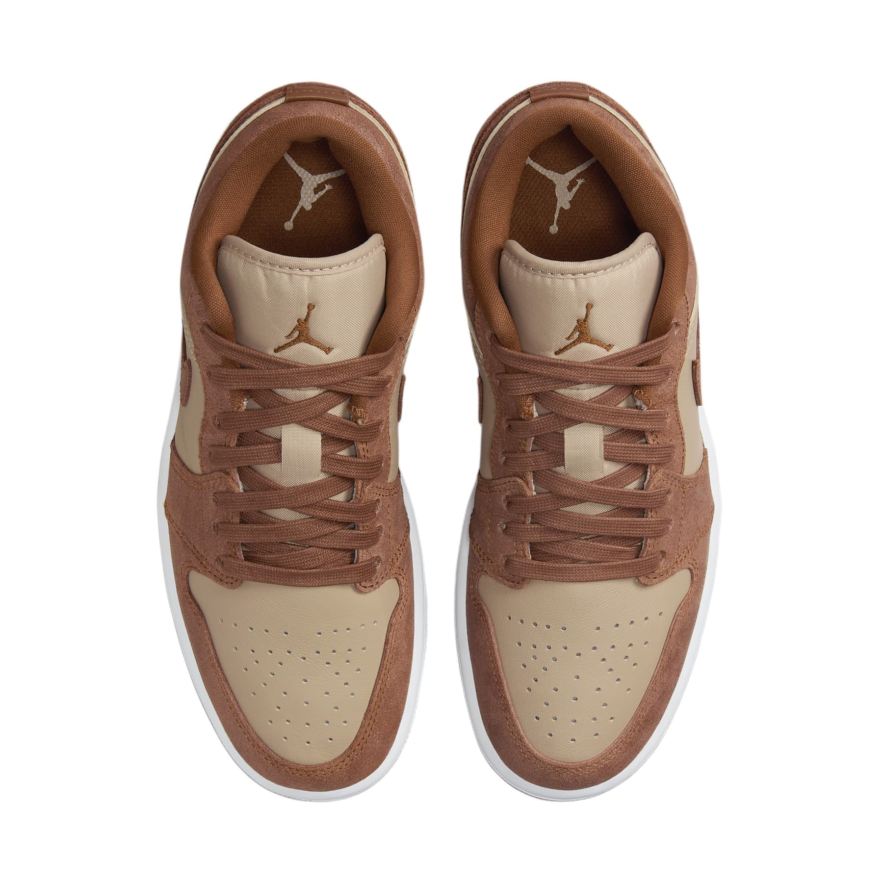 Ретро баскетбольные кроссовки Jordan Air Jordan 1 Low Brown - изображение 4