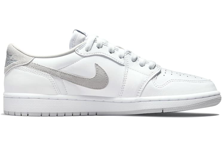 Ретро баскетбольные кроссовки Jordan Air Jordan 1 Low OG "Neutral Grey" — фото 2