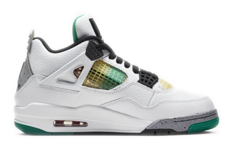 Ретро баскетбольные кроссовки Jordan Air Jordan 4 Retro Lucid Green - изображение 2