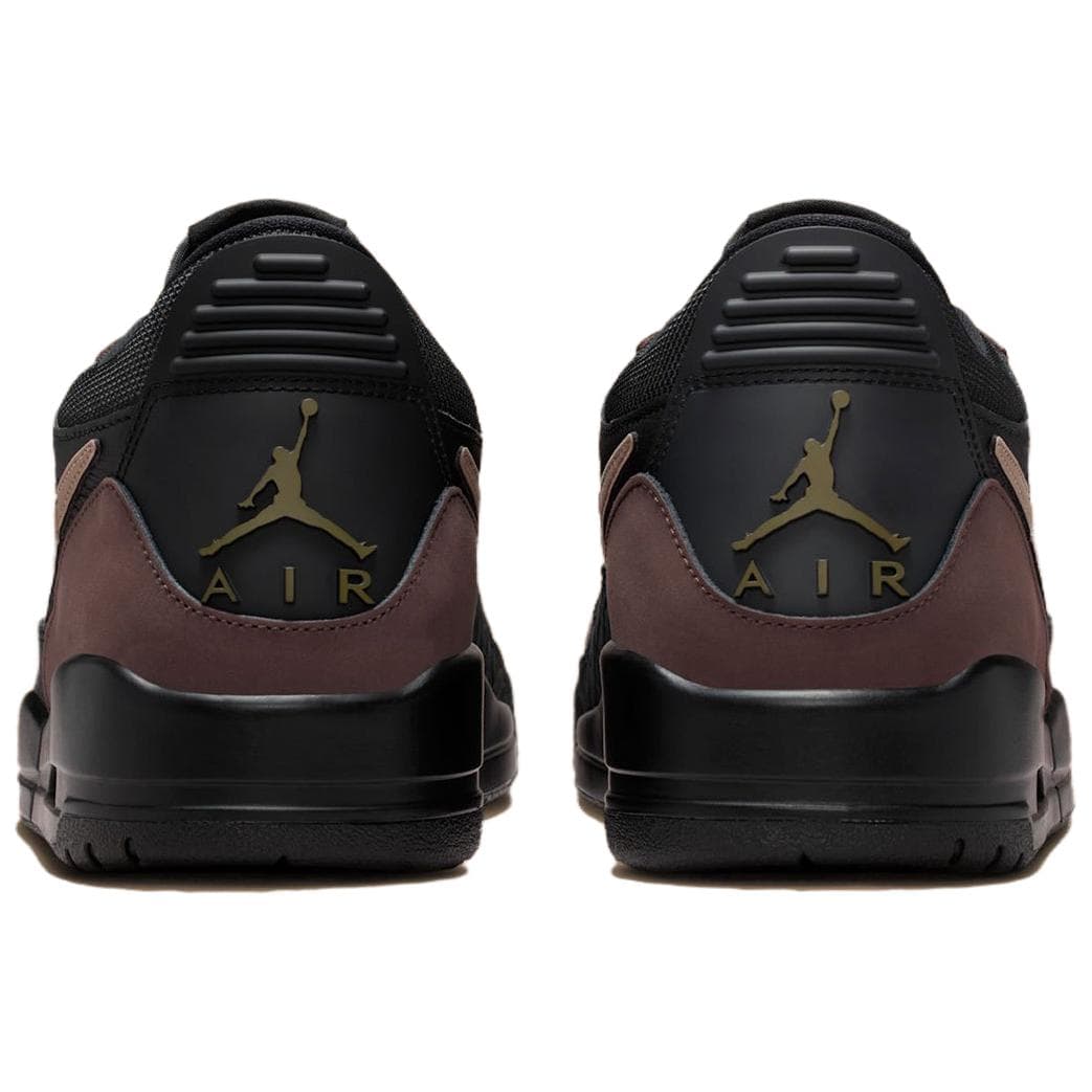 Ретро баскетбольные кроссовки Jordan Legacy 312 Black Brown - изображение 4