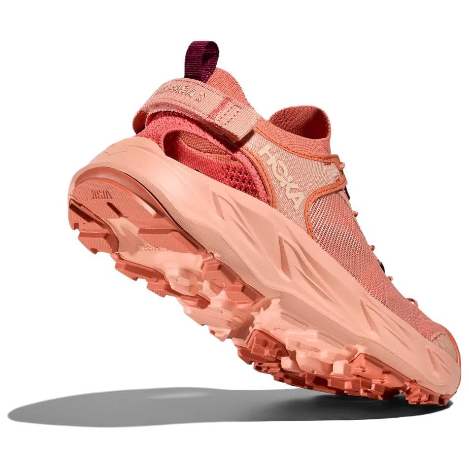 Сандалии HOKA ONE ONE HOPARA 2 Удобно и модно Противоскользящая Устойчивая к истиранию Обувь для водного туризма Женская Красная - изображение 6