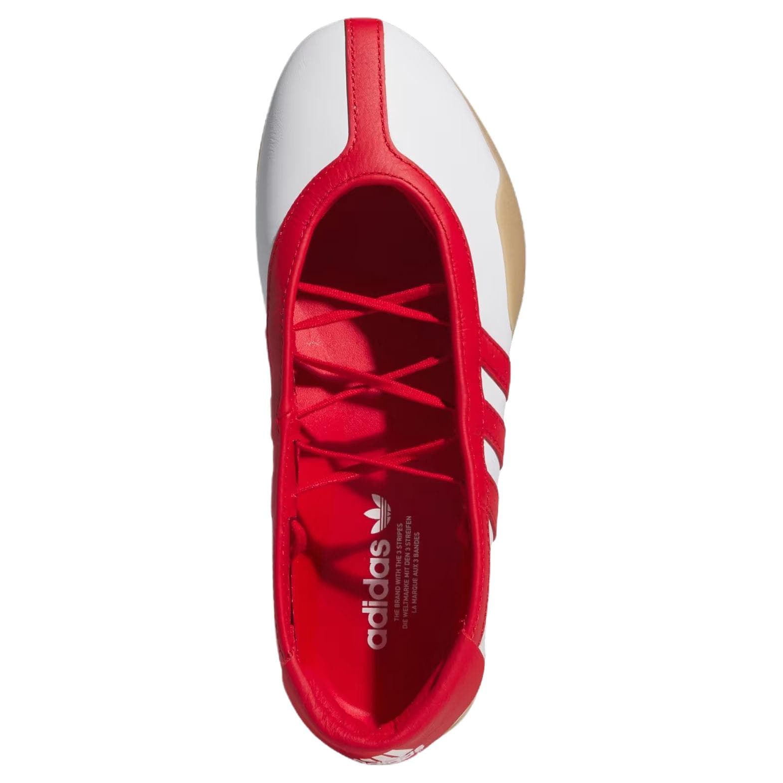 Кроссовки для спортзала Adidas Originals Тхэквондо Low Топ Тренировочные кроссовки Women's White Красный - изображение 5