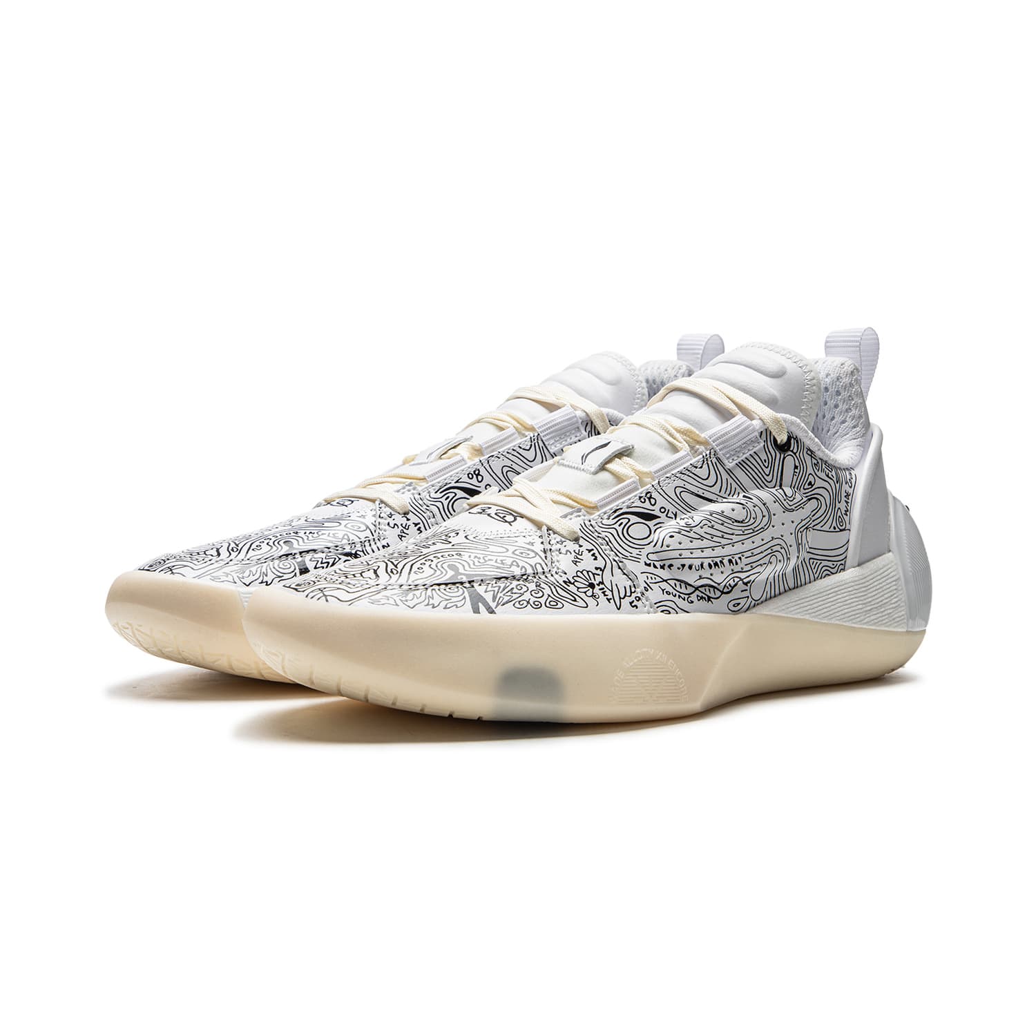 Кроссовки для баскетбола Li-Ning All City 12 Encore Амортизация Устойчивость к истиранию Противоскользящий Легкий Отскок Низкий Верх Кроссовки - изображение 3