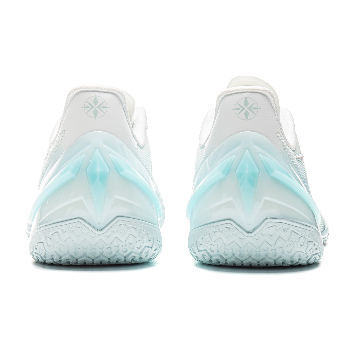Кроссовки для баскетбола Li NING Blade 5 V2 Low Топ Баскетбольные кроссовки Мужской Белый и синий цвет - изображение 6