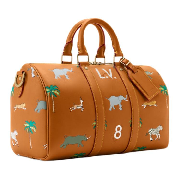 Сумка LOUIS VUITTON x THE DARJELING LIMITED keepall BANDOULIRE 35 - изображение 2