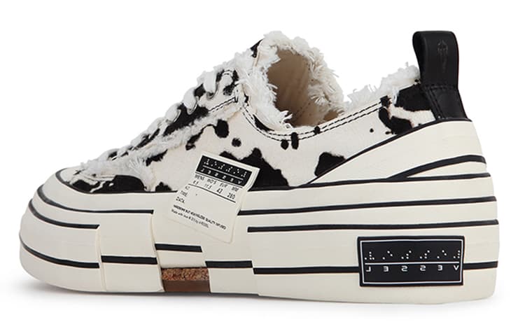 Кеды xVESSEL G.O.P. Lows "Cow Print" - изображение 5