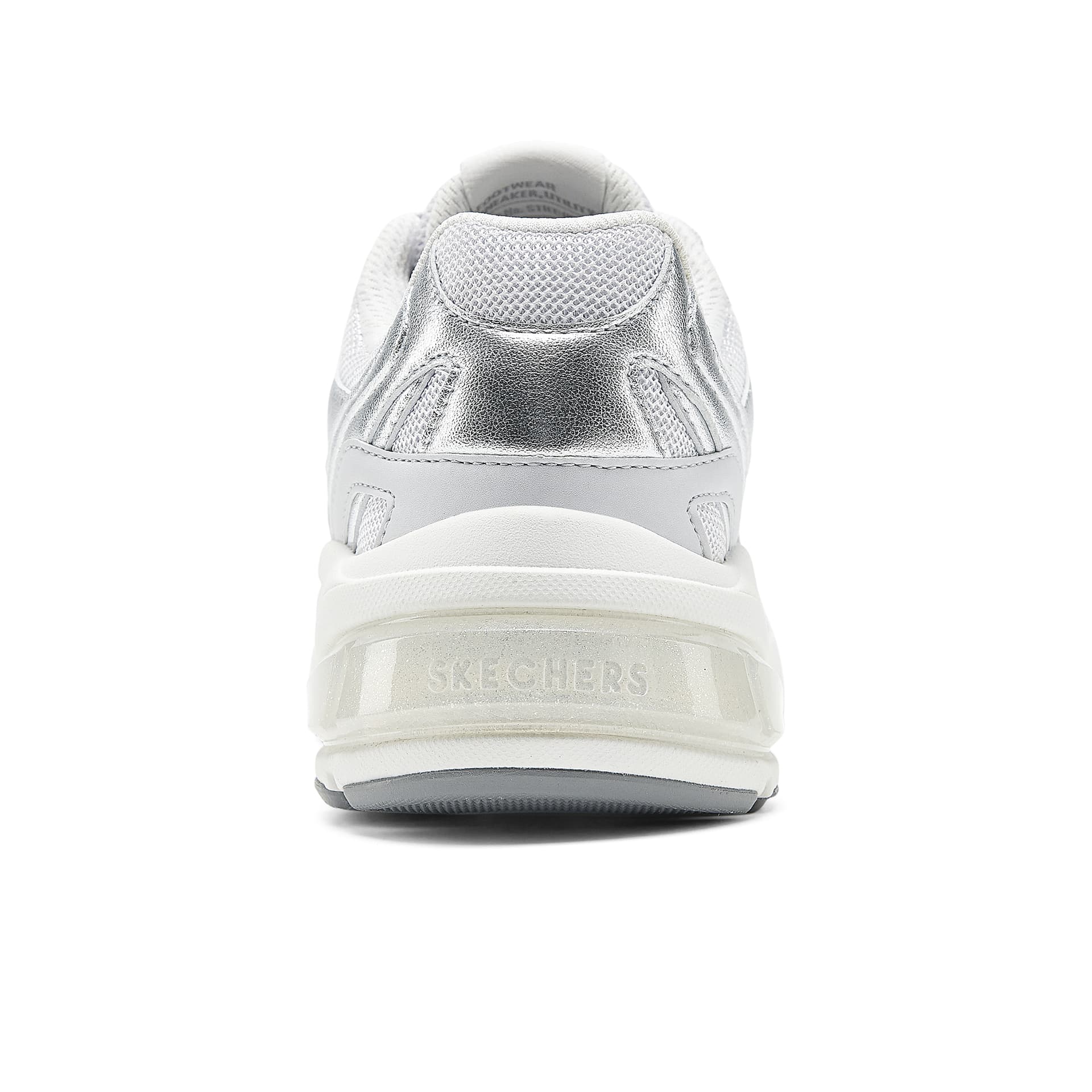 Кроссовки Skechers Shadow Low Top массивные кроссовки женские серо-серебристые - изображение 6