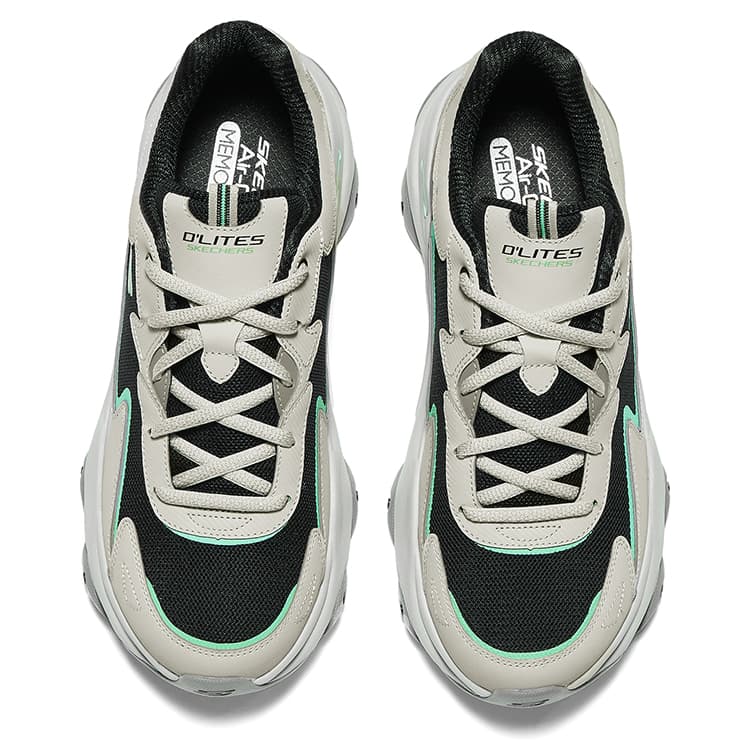 Кроссовки Skechers D'LITES 5,0 Амортизация устойчивость к истиранию поддержка легкий увеличенная высота - изображение 3