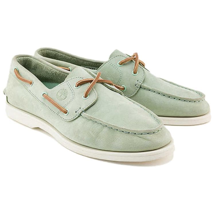Timberland Classic Boat Обувь Женская Светло-Зеленая - изображение 4