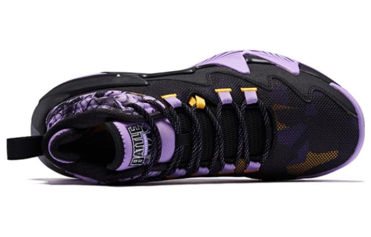 Кроссовки для баскетбола Jordan Break Shadow 2 High Black Purple - изображение 4