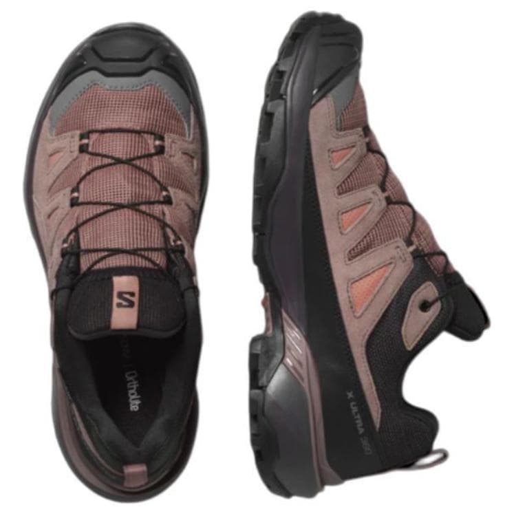Кроссовки Salomon X ULTRA 360 противоскользящая устойчивая к истиранию дышащая низкопрофильная походная обувь для женщин - изображение 2