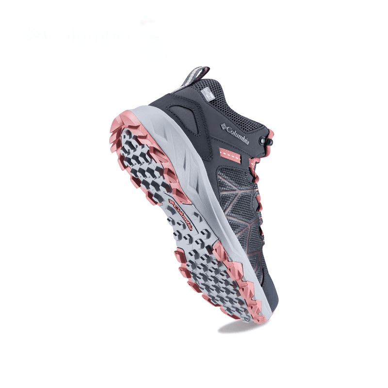 Кроссовки Columbia Peakfreak 3 Удобные легкие противоскользящие износостойкие дышащие мид-топ треккинговые ботинки для женщин серый - изображение 5