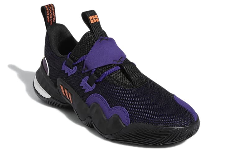 Кроссовки для баскетбола adidas Trae Young 1 Black Purple - изображение 3