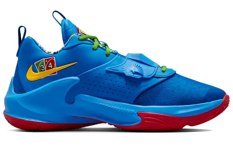 Кроссовки для баскетбола Nike Freak 3 Low Blue - изображение 2