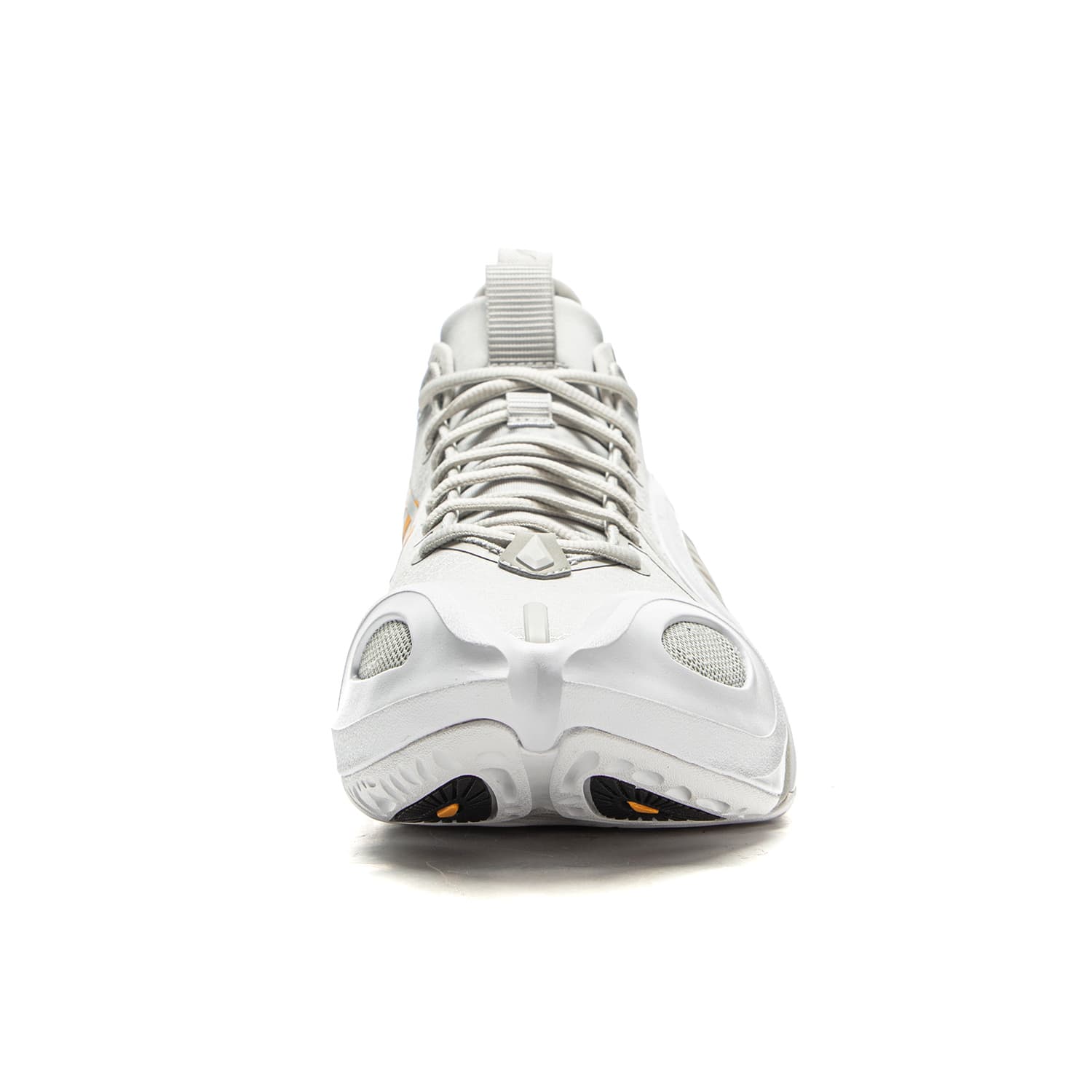 Кроссовки для баскетбола Li-Ning Way of Wade 1 Super Ghost Ultra Bounce Technology Легкий гибкий стабильный поддержка покрытие антискручивание амортизация противоскользящий износостойкий дышащий отскок сцепление мид-топ уличные баскетбольные кроссовки мужской Water Drop Grey - изображение 5