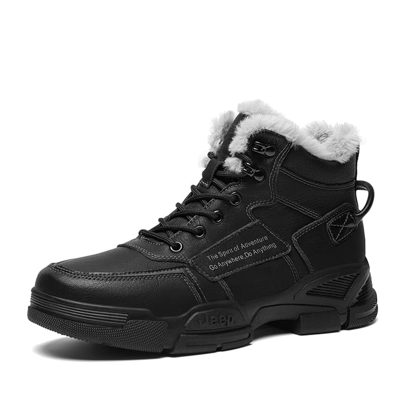 Ботинки зимние Jeep Термический Водонепроницаемый Устойчивый к Износу Амортизация Увеличение Высоты - изображение 2