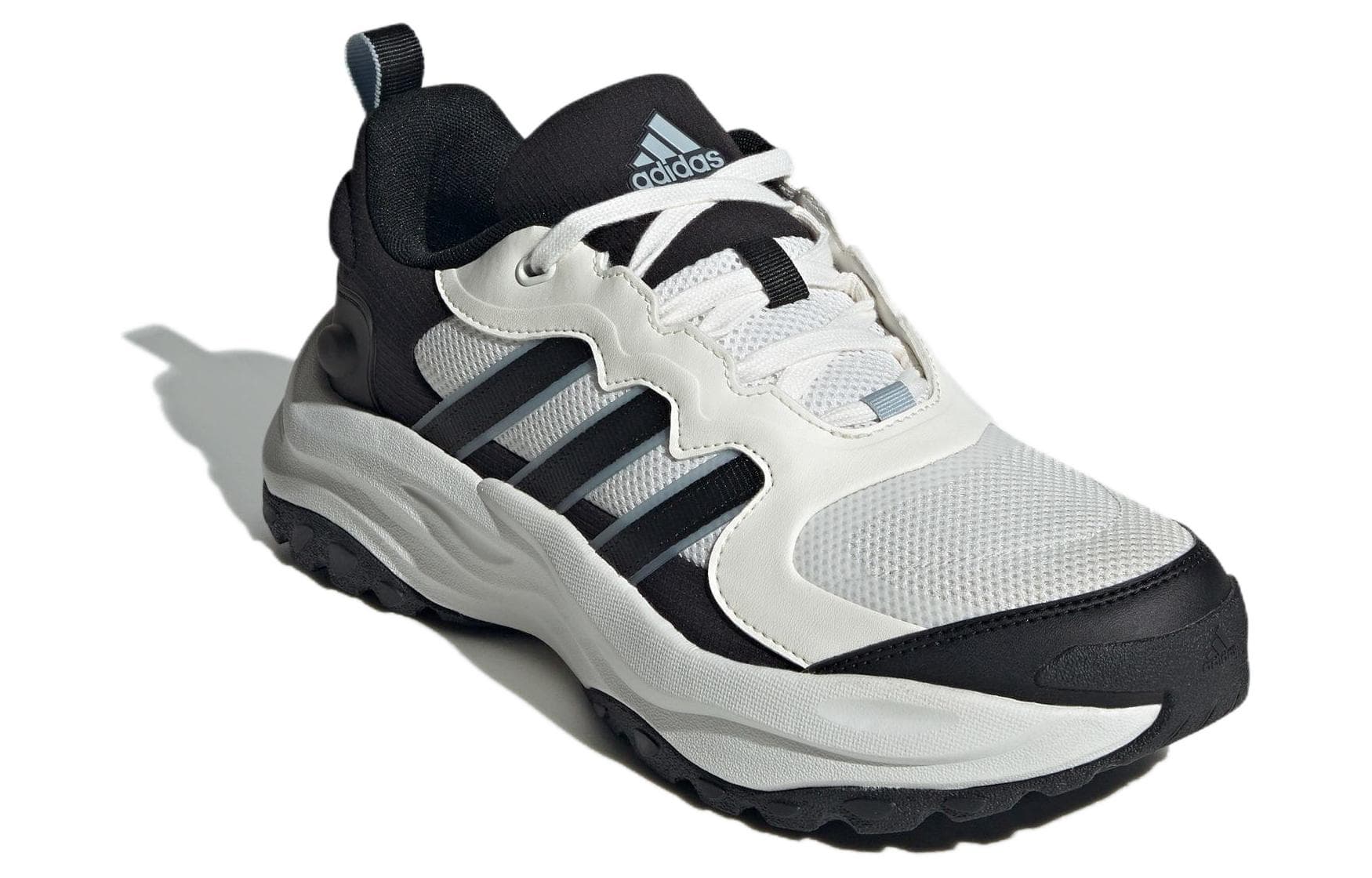 Кроссовки Adidas Maxxwavy Кожа Классический и Универсальный Амортизация Износостойкие Низкие Кеды с Толстой Подошвой - изображение 2