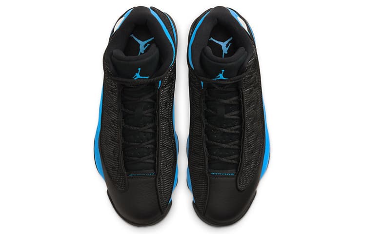 Ретро баскетбольные кроссовки Jordan Air Jordan 13 "Black UNC" - изображение 4