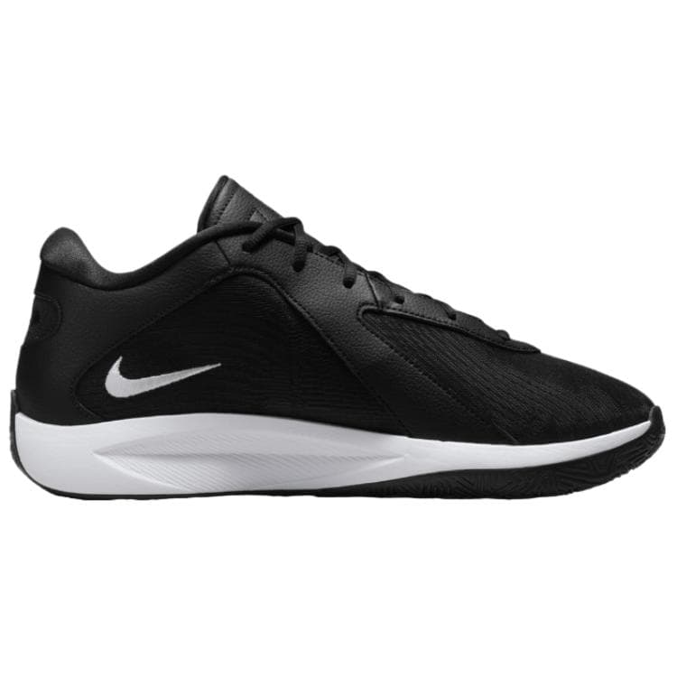 Кроссовки для баскетбола Nike Противоскользящие Износостойкие Низкие Баскетбольные Кроссовки Унисекс Черно-Белые - изображение 2