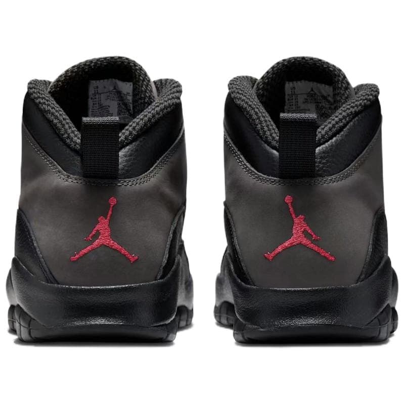 Ретро баскетбольные кроссовки Jordan Air Джордан 10 MID Топ Винтажные Баскетбольные Кроссовки Мужские Черные - изображение 5
