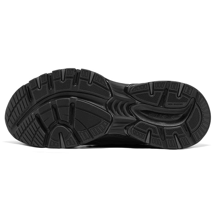 Кроссовки Skechers Серебряный Панель Легкий визуально увеличивает рост Low Топ Массивные кроссовки Мужской Черный - изображение 5