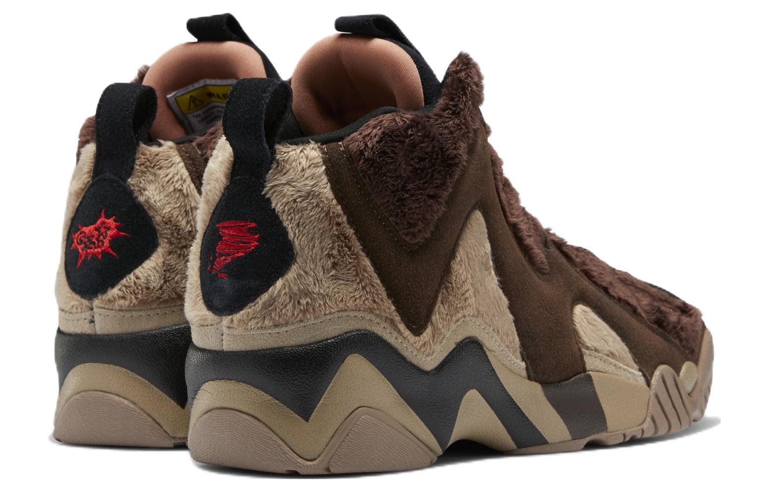 Ретро баскетбольные кроссовки Looney Tunes x Reebok Mid Retro Basketball Brown - изображение 5