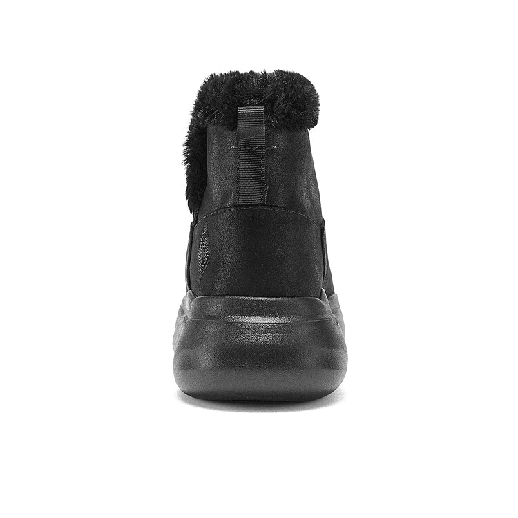 Ботинки зимние Skechers Vapor Foam визуально увеличивает рост короткий сноубутсы женские черный - изображение 4