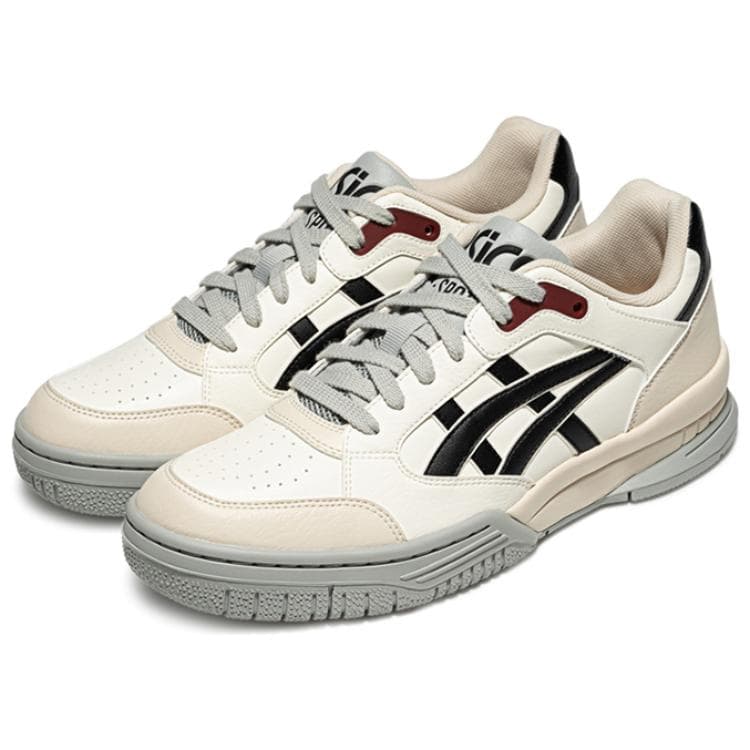 Ретро баскетбольные кроссовки Asics Gel-Spotlyte Off White Black - изображение 2