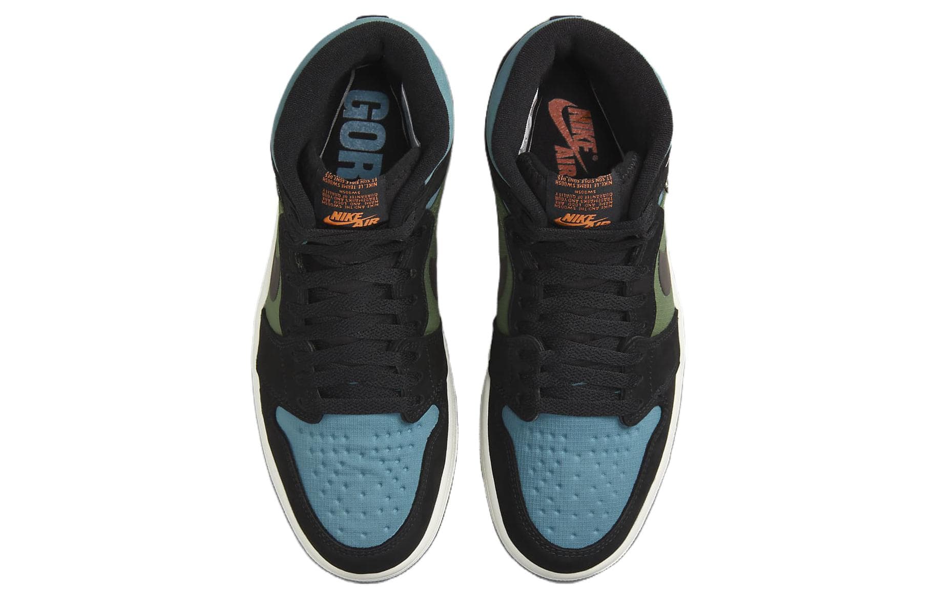 Ретро баскетбольные кроссовки Jordan Air Jordan 1 Element "Black Olive" - изображение 4