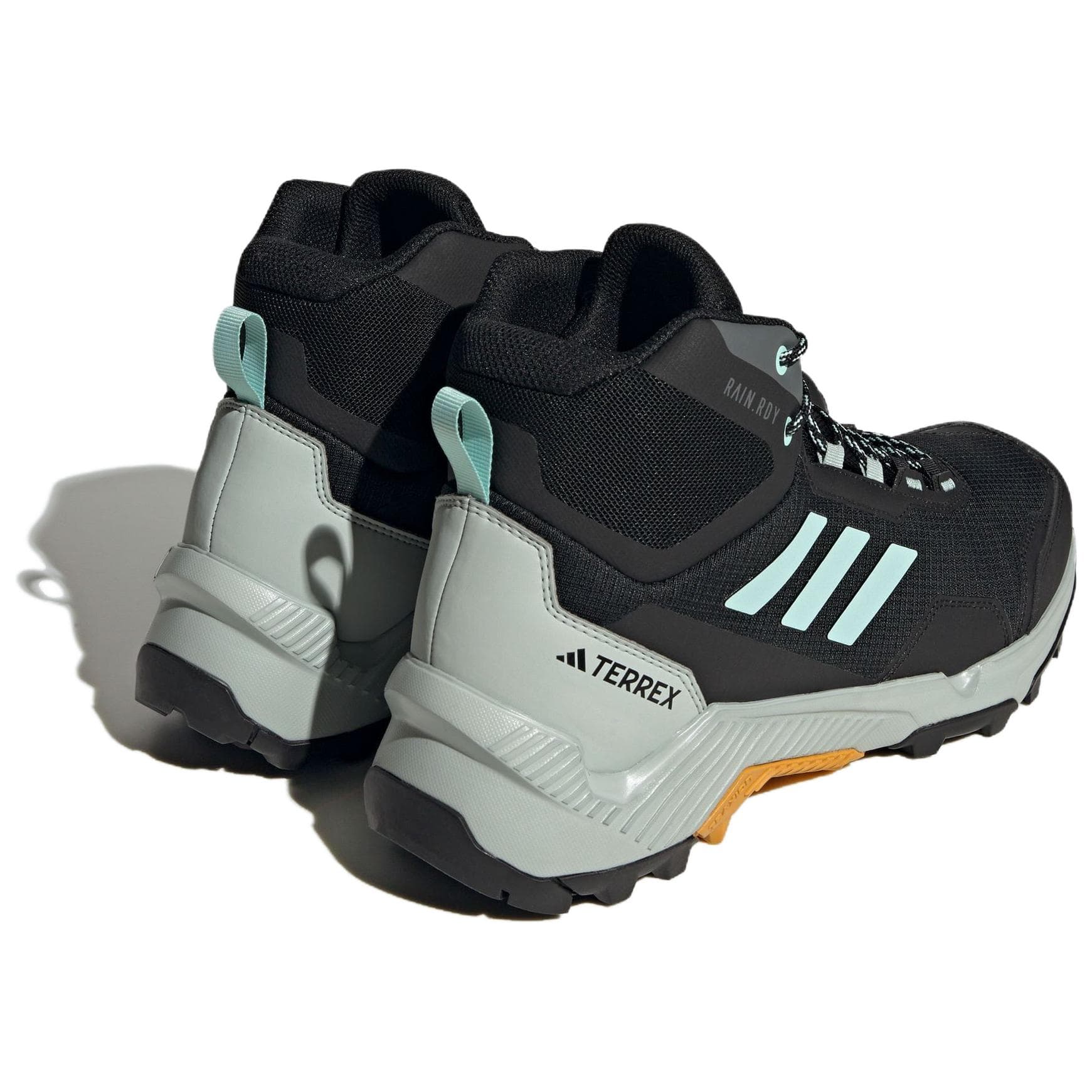 Кроссовки Adidas TERREX Eastrail 2,0 противоскользящая и устойчивая к истиранию обувь для походов с верхом MID Мужская Черная - изображение 4