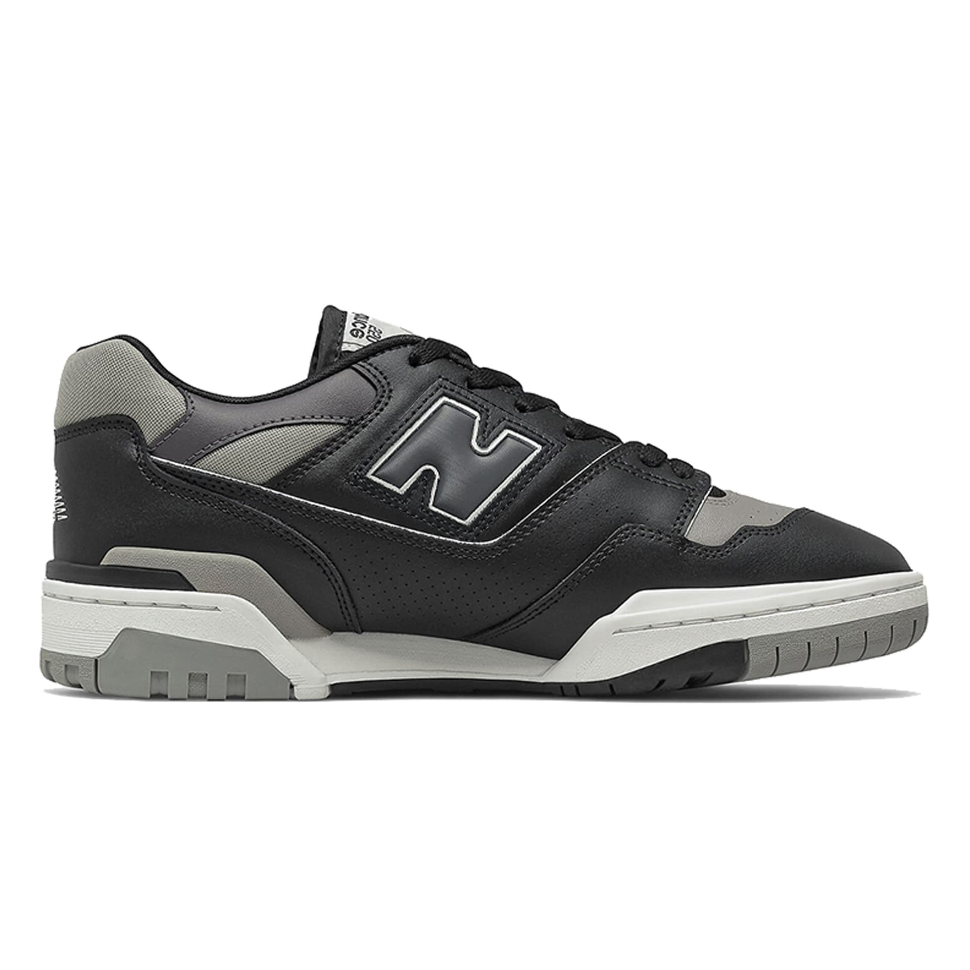Ретро баскетбольные кроссовки New Balance 550 Black Grey - изображение 2
