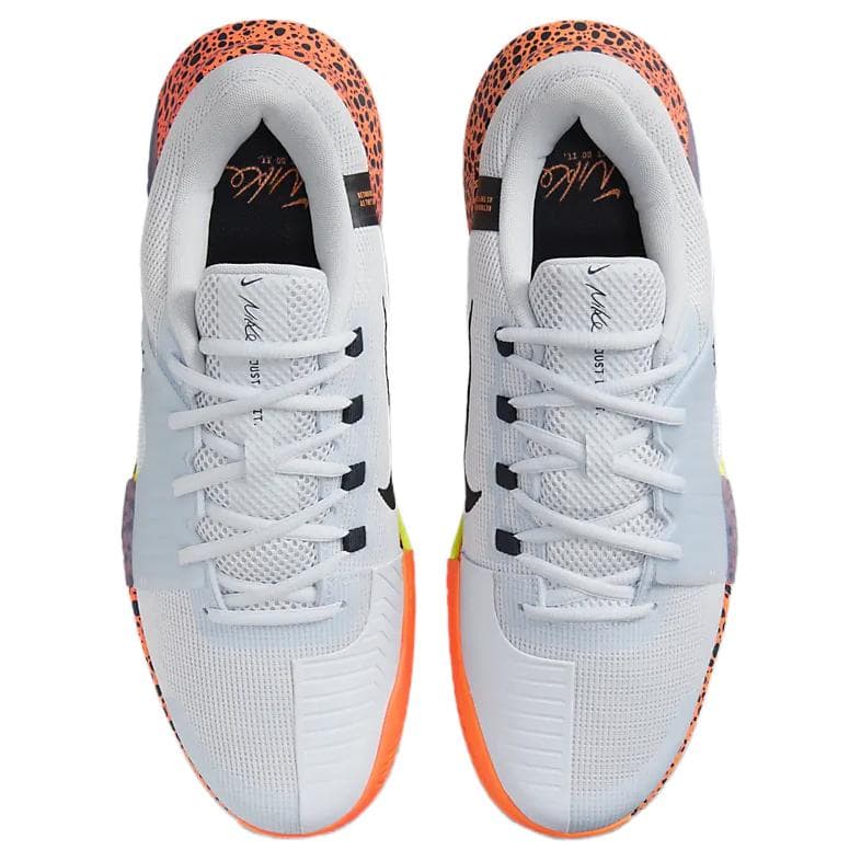 Кроссовки для тенниса Nike GP Challenge 1 Устойчивые к истиранию Низкие теннисные кроссовки Мужские Серый Синий Оранжевый - изображение 3