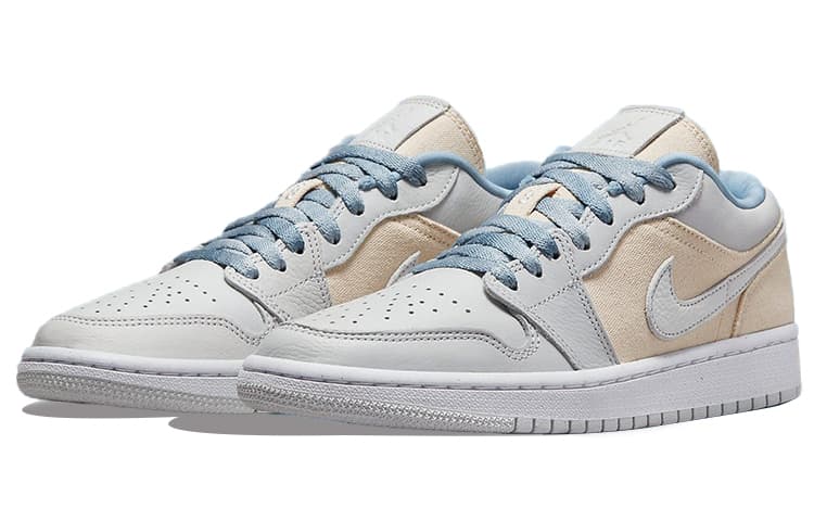 Ретро баскетбольные кроссовки Jordan Air Jordan 1 Low SE "Canvas" - изображение 3
