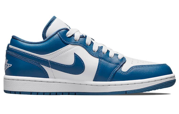 Ретро баскетбольные кроссовки Jordan Air Jordan 1 Low "Marina Blue" — фото 2