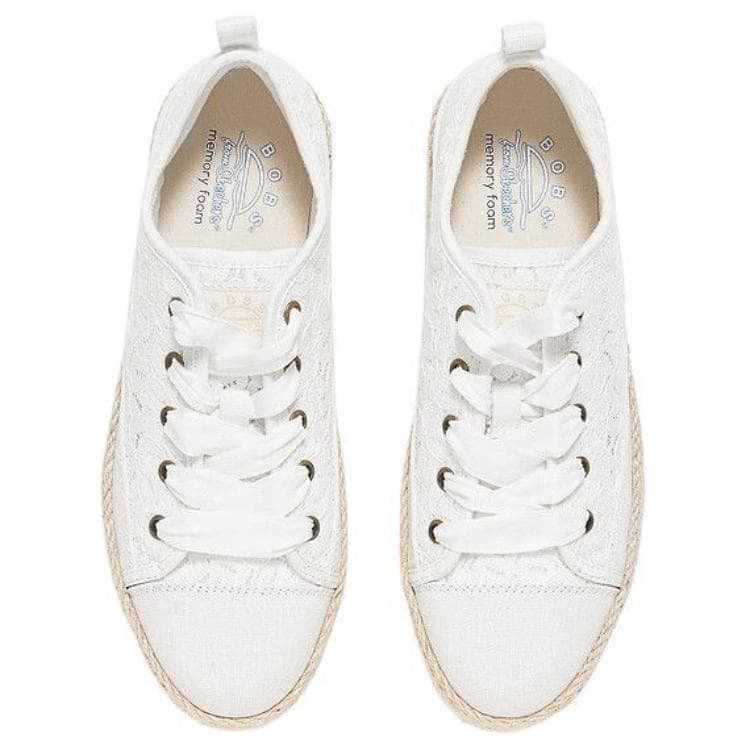 Кеды Skechers BOBS Sesame Устойчивые к истиранию Низкие кеды Женские Белые - изображение 4