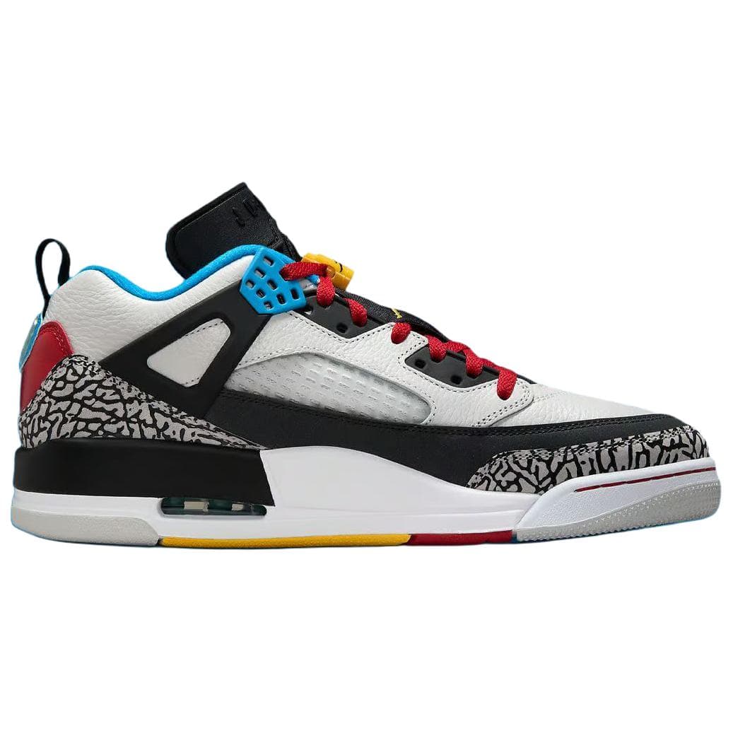 Ретро баскетбольные кроссовки Jordan Spizike Low Black White - изображение 2