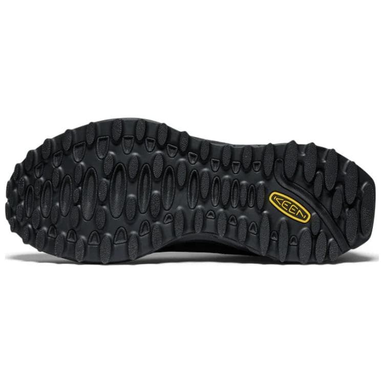 Кроссовки Keen Jasper Zionic противоскользящая устойчивая к истиранию дышащая низкий верх походная обувь мужская черная - изображение 6