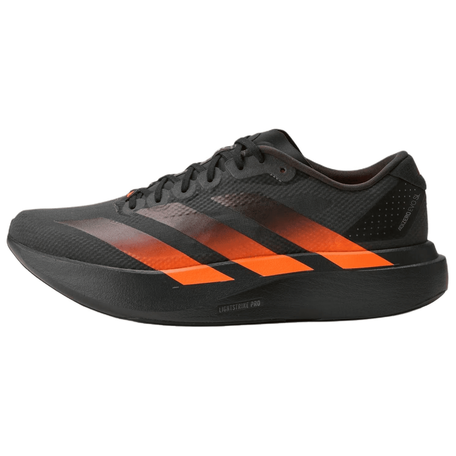 Кроссовки для бега Adidas Adizero Evo SL Высота Увеличивающие Беговые Кроссовки Мужские Черные Оранжевые - изображение 1