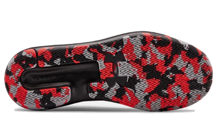 Ретро баскетбольные кроссовки Under Armour Lockdown 5 Black Pink - изображение 5